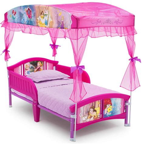 Delta Children Canopy Toddler Bed, Disney Princess Princess Bed - USE ...