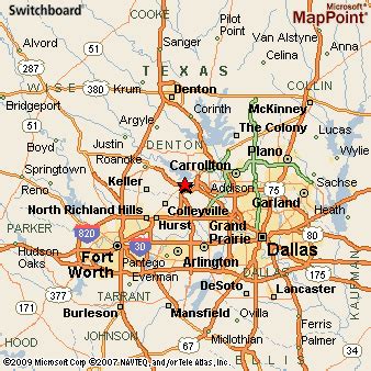 Where is Grapevine, Texas? see area map & more