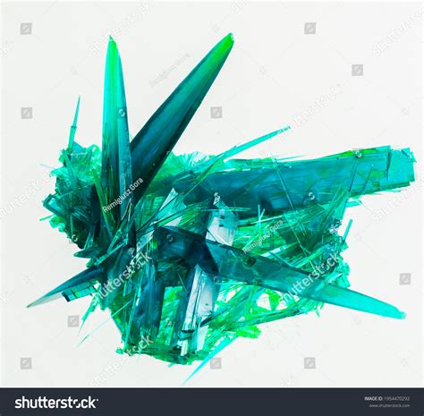 Large Green Copper Chloride Crystals Green Stock Photo 1954470292 ...