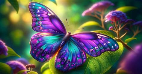 Purple Butterfly Symbolism & Meaning - Symbolopedia