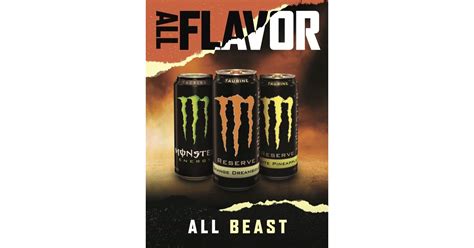 Monster Energy Unleashes New Monster Reserve Orange Dreamsicle