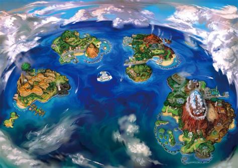 Alola Region Map Analysis | Pokémon Amino