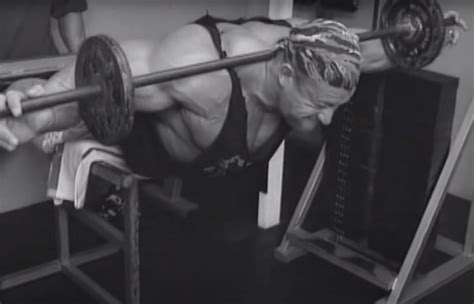 Dorian Yates Workout: Complete Guide - The Barbell