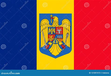 Flag of Romania stock image. Image of romanian, flag - 131897473