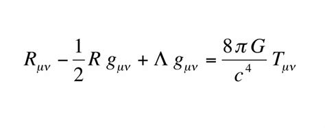 "Einstein found himself with perhaps the most beautiful equation of all ...