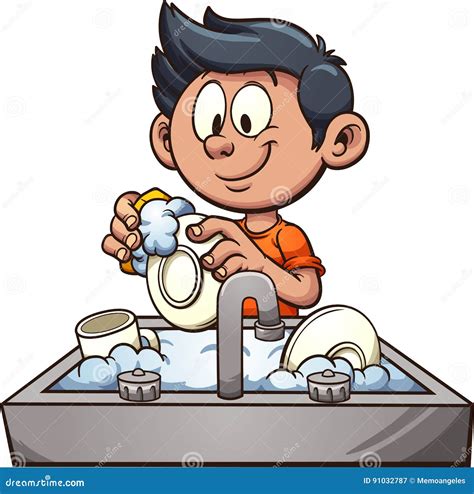 Washing Cartoons, Illustrations & Vector Stock Images - 178093 Pictures ...