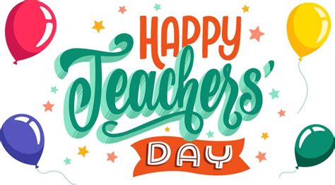 Clipart Teacher Day | International Teachers Day PNG Free