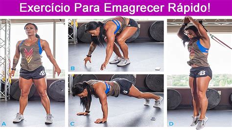 Exercícios Para Emagrecer RÁPIDO ... - YouTube