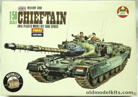 Imai 1/50 Chieftain Medium Tank Motorized - (ex Bandai), 1-527-198