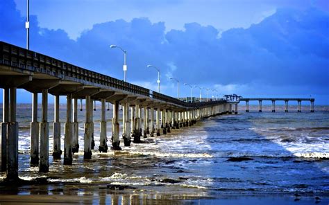 Ocean Beach Seacoast Pier San Diego California | Ocean beach pier san ...