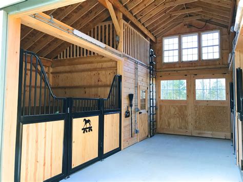 Inside Horse Barns