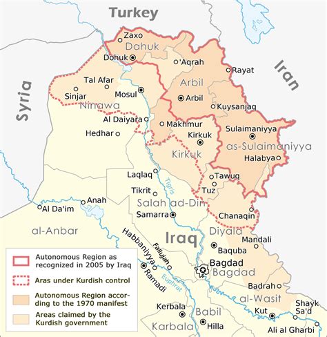 Cities in Kurdistan Region - Wikipedia