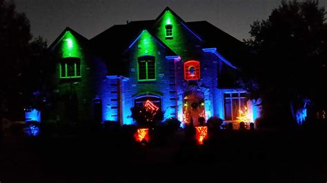 How to hang halloween lights outside | gail's blog