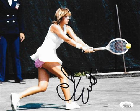 Chris Evert signed Womens Tennis 8x10 photo Wimbledon Grand Slam ...