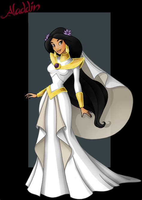 Disney Princess Jasmine Wedding Dress