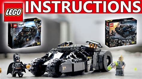 How to Build LEGO 76239 Batmobile Tumbler Scarecrow Showdown | LEGO DC ...