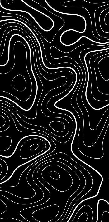 Abstract Black, Topographic HD wallpaper | Pxfuel