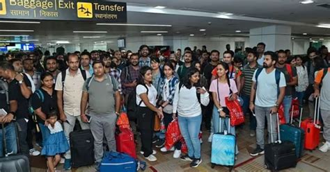 Stranded Indians Return from Israel Amid Cheers of 'Bharat Mata ki Jai'