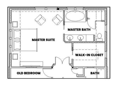 Master Bath Floor Plans With Walk In Closet | Floor Roma