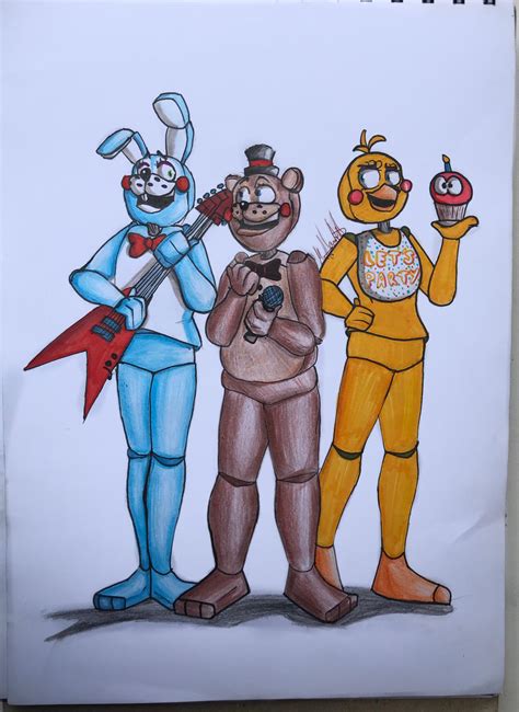 The Toy Animatronics - FNAF by loriakaia on DeviantArt