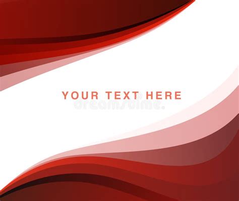 Maroon Wave Frame Background Vector Border Stock Vector - Illustration ...