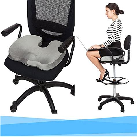 Orthopaedic memory foam sciatica cushion suitable for car and office ...