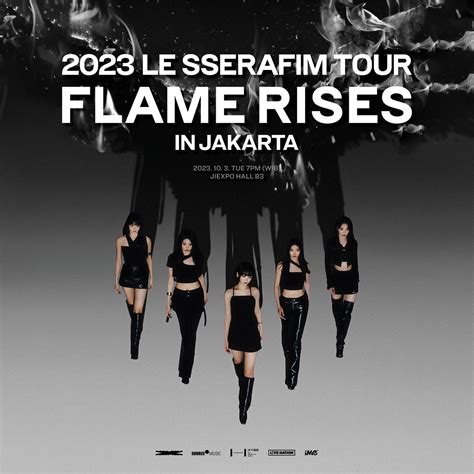 Le Sserafim Tour Flame Rises In Jakarta Harga Tiket Promo Up to 7% 2024