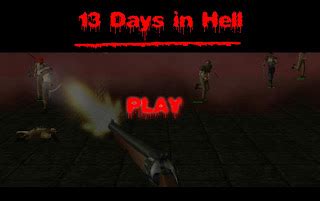 JOGUE "RESIDENT EVIL" COM "13 DAYS IN HELL" JOGO DE AÇÃO E TIRO - JOGOS ...