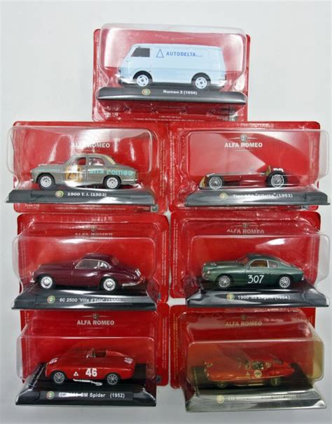 Alfa Romeo - 1:43 - Alfa Romeo Sport Collection - 50s - Catawiki