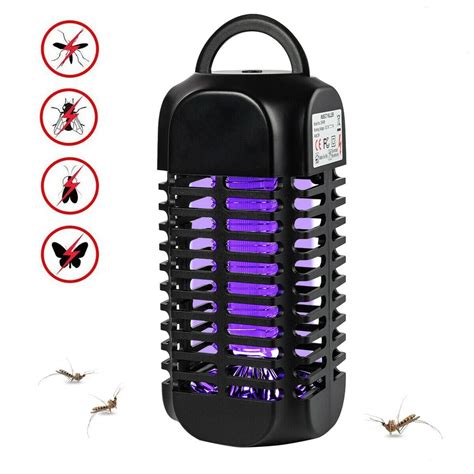 Electronic Mosquito Bug Zapper UV Light, Indoor Outdoor Electronic Fly ...