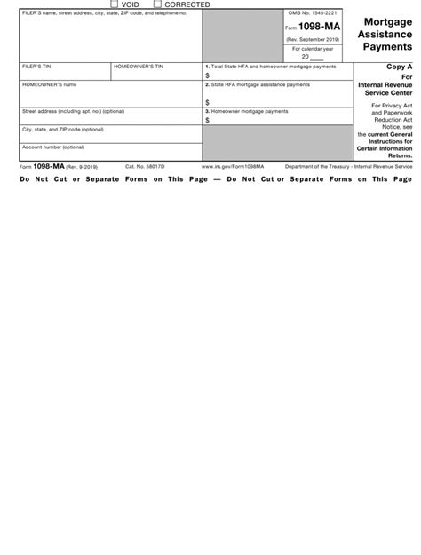 Printable 1098 Form - Printable Form 2024