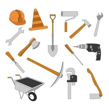 Construction Tools PNG Transparent Images Free Download | Vector Files ...