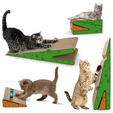 Original Foldable cat Scratching Posts Large cardboard Scratchers Pet ...