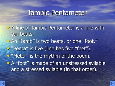 How to make a iambic pentameter sonnet - honcraze