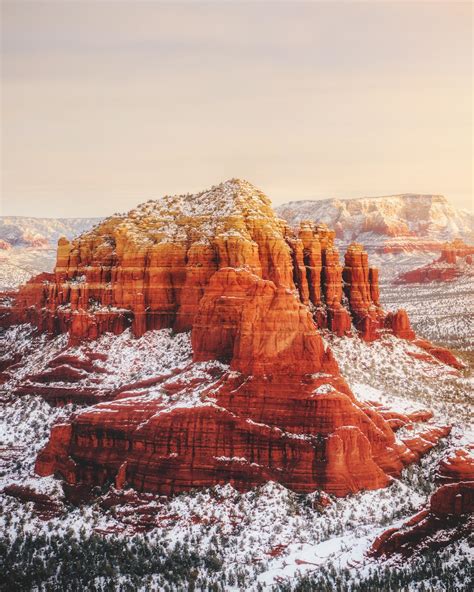 Snow in Sedona, Arizona : r/arizona