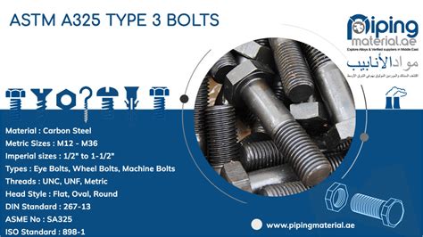 ASTM A325 type 3 bolts | A325M type 3 hex bolt/ studs/ nut suppliers