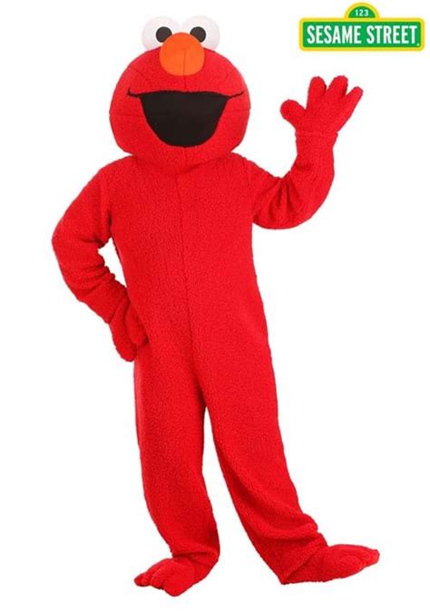 Plus Size Sesame Street Elmo Mascot Costume | Elmo Costumes