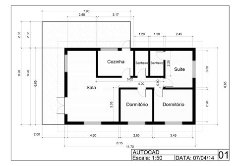 Planta Baixa De Uma Oficina