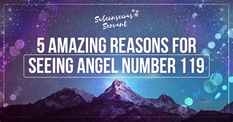 Angel Number 119: The Amazing Reason You're Seeing This Number