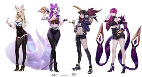 Paul Kwon (Zeronis) - K/DA - Official Concept Art from League of Legends