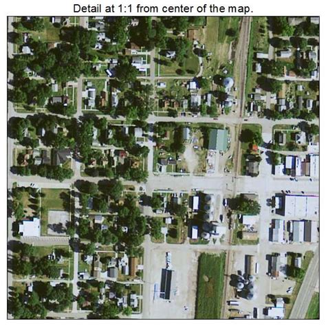 Aerial Photography Map of Merrill, IA Iowa