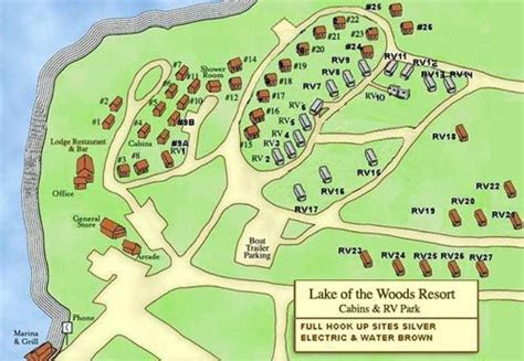 Lake Of The Woods Oregon Map - Table Rock Lake Map