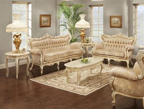 French Provincial Living Room Set Furniture