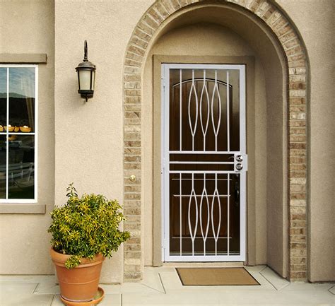 Storm doors with bars – Builders Villa