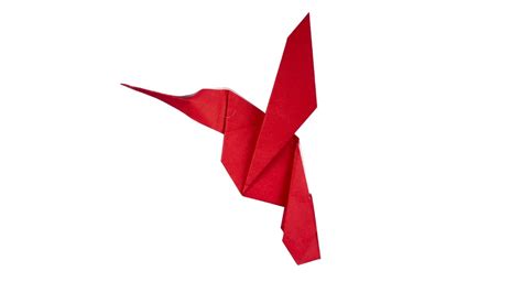 Origami Hummingbird Tutorial - YouTube