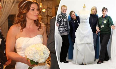 Carla Connor's wedding dress from Coronation Street to be auction off ...