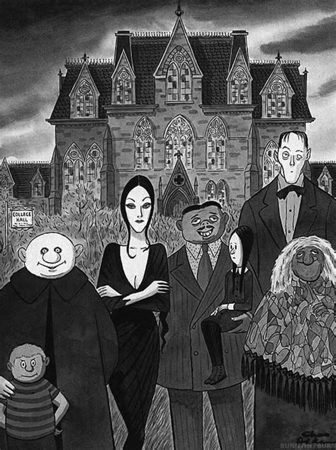 The Addams Family by Charles Addams, March 1973 | Addams family cartoon ...