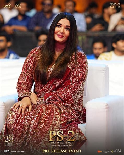 Aishwarya Rai is gorgeous lady in red at Hyderabad event. See pics ...