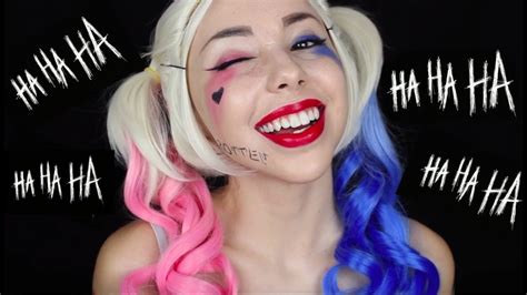 Harley Quinn Suicide Squad Makeup Tutorial - YouTube