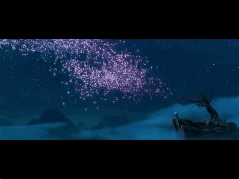 Beautiful scene after Oogway ascends.